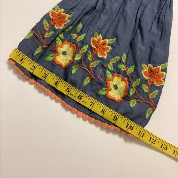 Ivy Jane Floral Embroidered Blouse Size Ex Small - Picture 9 of 11